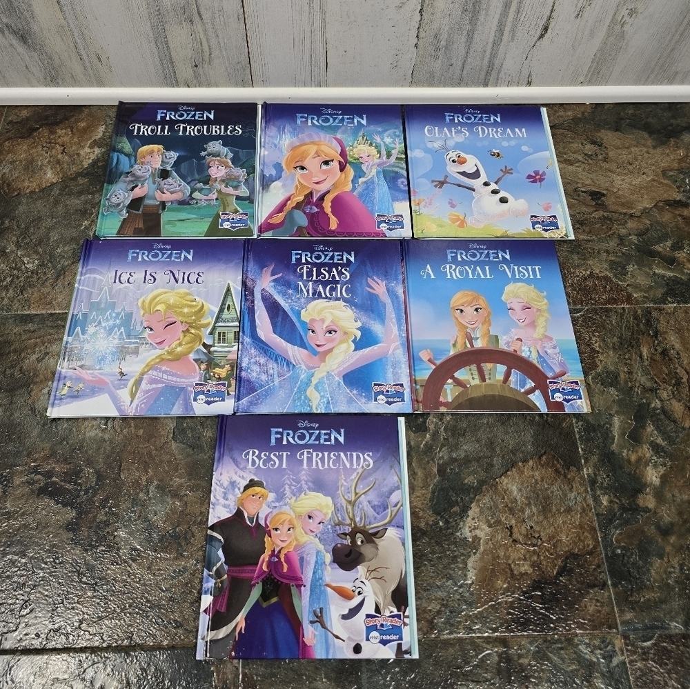 Disney frozen story reader me reader book collection of 7,